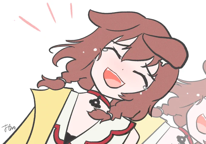 笑い過ぎてすぐフレームアウトするころさん好き #できたてころね