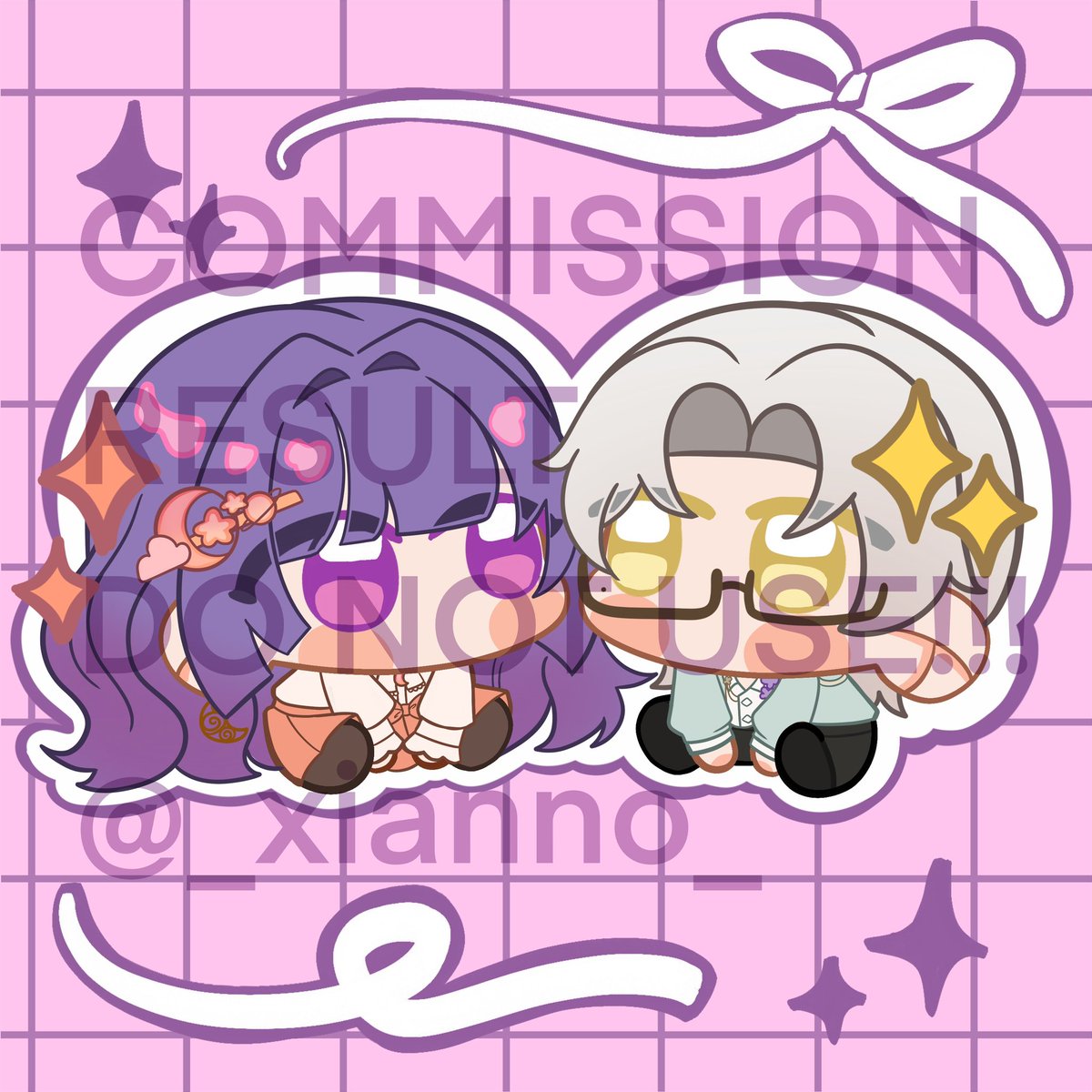 _xianno_comms's tweet image. Commission result for @.lunarialunox 🌙💜
Thankyou so much for your orderr!!
#ychcommission