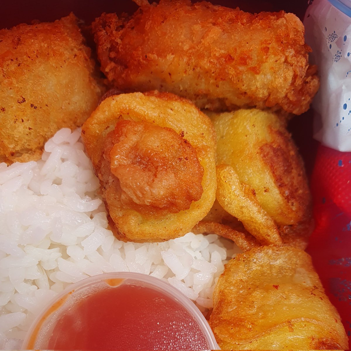 iflejay's tweet image. Dum hari ini hitung pot di tempat kerja dan makan siang dari istri.