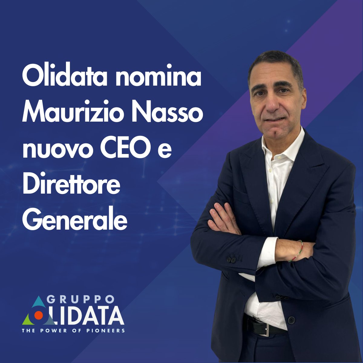 <a href="/olidataspa/">Olidata S.p.A.</a> nomina Maurizio Nasso nuovo Amministratore Delegato e Direttore Generale, una nomina che rafforza la governance aziendale.

Leggi il comunicato stampa completo: olidata.com/nomina-del-nuo…

#GruppoOlidata