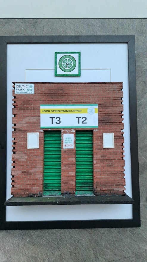 modelturnstiles's tweet image. My name is Day Kennedy  I am the owner of modelturnstiles.com   X  handle @modelturnstiles .  I make handmade models of Football clubs stadium turnstiles. Which are really popular as gifts for the avid fans of their Football club I have just completed my first Celtic park…
