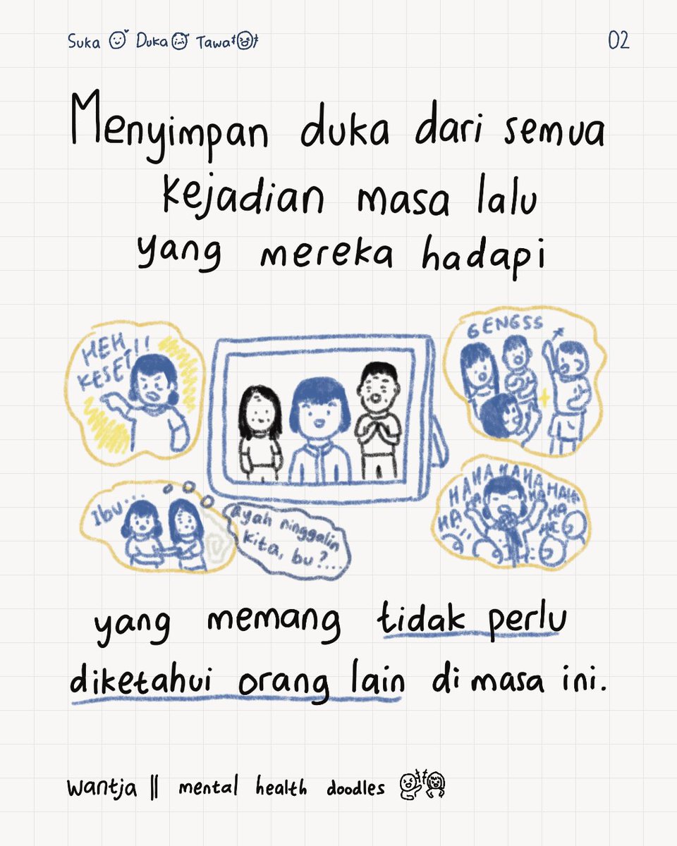 xoxowantja's tweet image. Pernah jadi yang suka tertawa, tapi juga sebenarnya suka menyimpan luka? 

Sedikit refleksi pas nonton film Suka Duka Tawa kemarin, nyesekkk asli🥺🥺😭