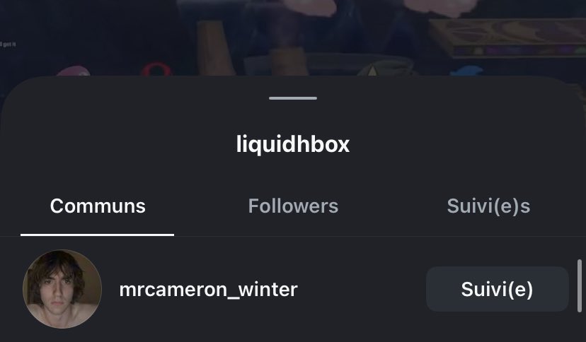 I never knew Cameron Winter followed hungrybox