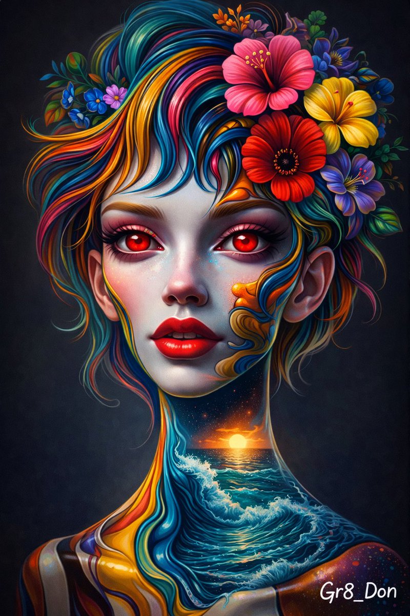 DonaldOmorogbe3's tweet photo. Hidden depth. Loud beauty. 🌊🌺
A soul painted in color, where flowers bloom in thought and the ocean flows through the veins.

GR8_DON — 1/1 NFT
Surreal • Powerful • One of One
#DigitalArt #NFTArt #SurrealArt #CryptoArt #HiddenDepth #Gr8Don #OneOfOne #ArtCollectors https://t.co/4bS76qHbfQ