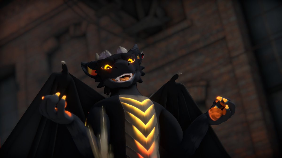 DergyVai's tweet image. I don’t believe I’ve shown you my VRC Avatar on here before~ here it is!

Rawr~

#dragon #vrchat