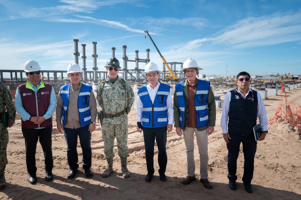 🔵 #LoUltimo Avanza hospital de primer nivel en San Luis Río Colorado con impulso de gobernador Alfonso Durazo y presidenta Claudia Sheinbaum
facebook.com/share/p/18jxam…