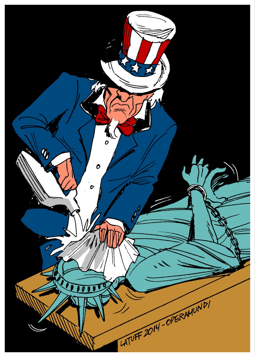 "Veo a América a través de los ojos de la víctima. 
No veo ningún sueño americano: veo la pesadilla americana."

Malcolm X.