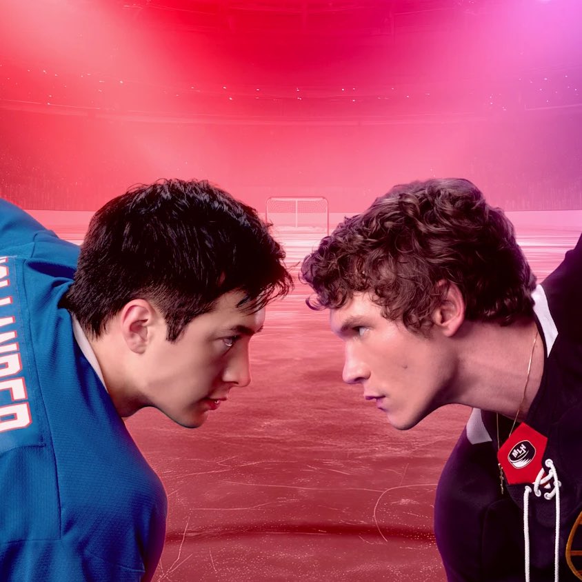 PopCrave's tweet image. Hudson Williams jokes about ‘Heated Rivalry’ fans watching real-life hockey for the first time:

“I would assume it’d be very disappointing because there’s so little gay sex when I watch hockey.”