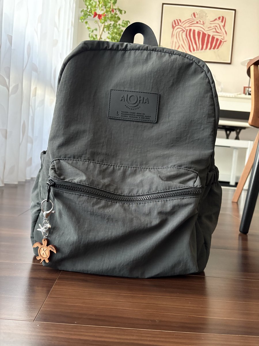 win_raiko's tweet image. ハワイ土産のALOHA collectionのリュックとウミガメのキーホルダー！気に入っています！！
#ハワイ土産
#ALOHAcollection 
#アロハコレクション
