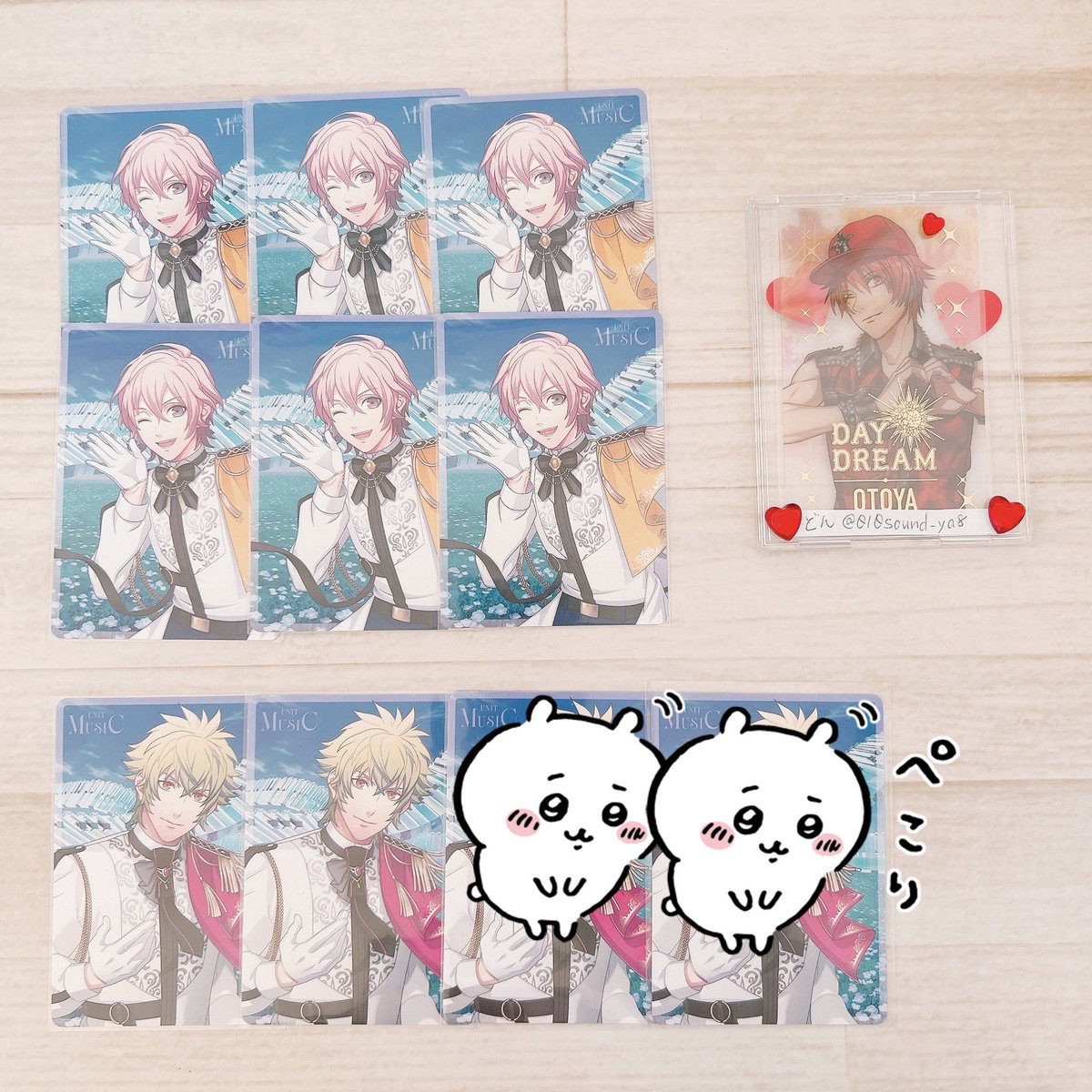 交換]うたプリ 15th anniversary CDメッセージカード メセカ MUSIC