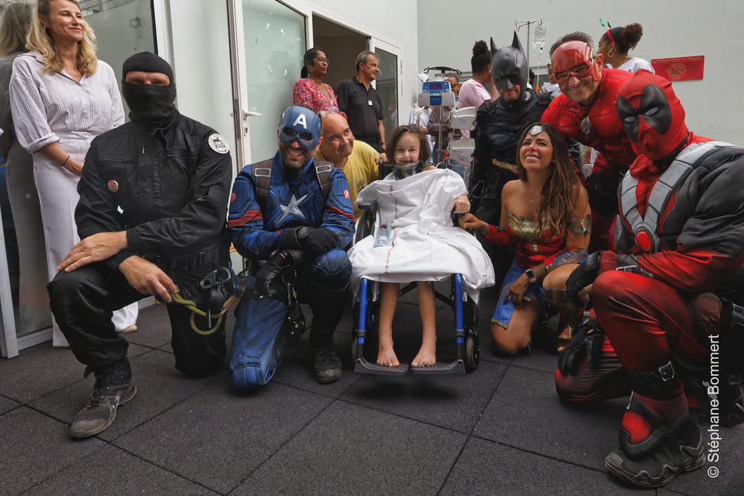 StephaneBommert's tweet image. Les super-héros lui avaient confié leur super-force, en décembre dernier au CHU nord de La Réunion… #raid