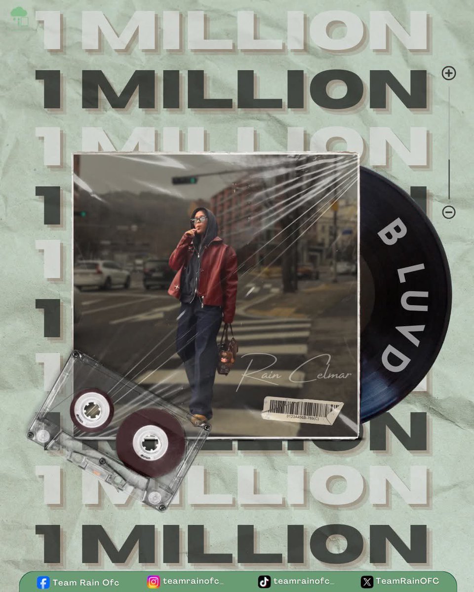 𝐇𝐀𝐏𝐏𝐘 𝐎𝐍𝐄 𝐌𝐈𝐋𝐋𝐈𝐎𝐍 𝐁𝐋𝐔𝐕𝐃!

Bluvd reaching 1M still feels unreal. This milestone is more than just a number, it’s a reminder of how far this journey has come and how many people chose to stay, support, and believe from the start until now.

To all the RainDEARs