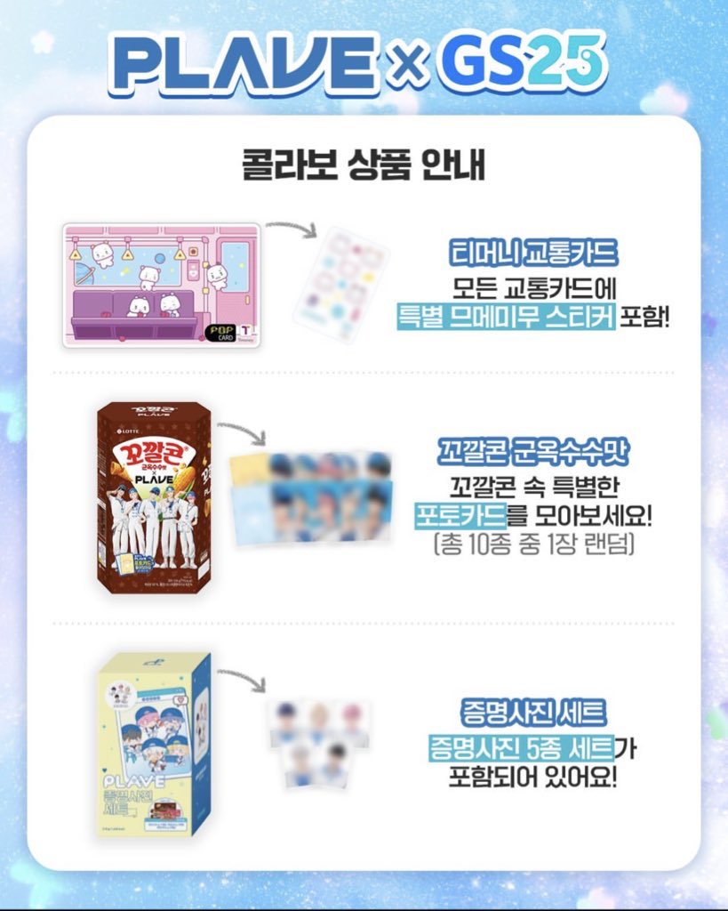 PLAVE×GS25 1/14~1/17先行予約 代行いたします💙 お菓子購入時、トレカ