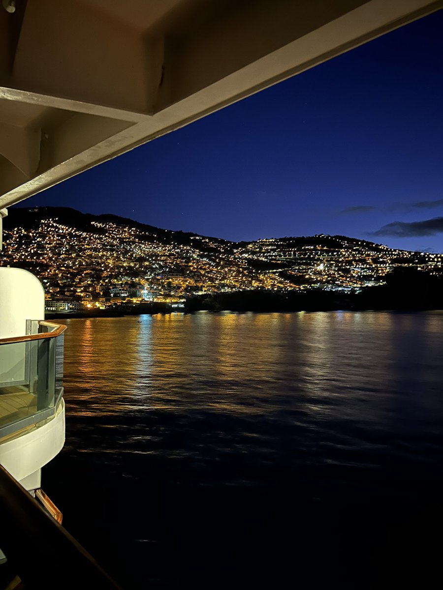 NickKeep_NKA's tweet photo. Just docking in Funchal on this beautiful morning, having a coffee in bed listening to @carlosradioguy @heart70s looking forward to going ashore after breakfast for a wander around this beautiful island.
#WINTER #Cruise #Maderia https://t.co/dWKdlR5xAG