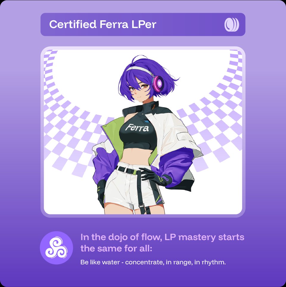 gFerra,

I just claimed Yield when adding liquid on <a href="/ferra_protocol/">Ferra</a> with 116% APR.

Join a Guild to receive a 4% LP fees bonus: ferra.ag/lp-guild/165f3…