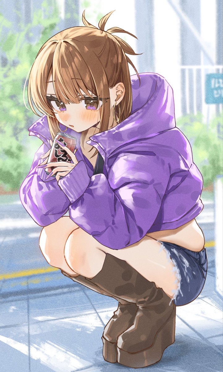 misekissillust's tweet photo. おしるこギャル https://t.co/s2ZioIgtnY