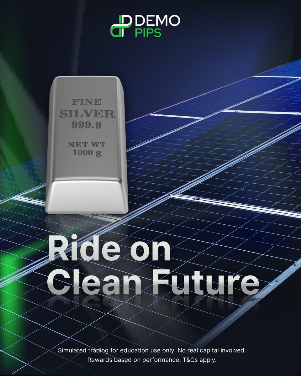 Missed the gold rally?
No worries — Silver continues to play a key role in the global economy.

Silver isn’t just a shiny metal — it’s an essential component of modern infrastructure:

⚡ Clean Energy: Widely used in solar panels due to its high conductivity.
📱 Technology: