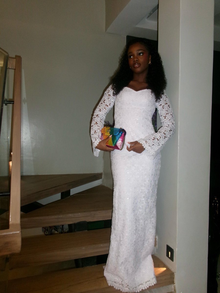 StyledByVee's tweet photo. The works of my hands are actually so blessed, cos look at my client 😩😩. 
First and only fitting, a hit!!! 

_________ 
To place an order for your custom dress please send us a DM and let’s get talking 😉 https://t.co/CvbAeLZxSY