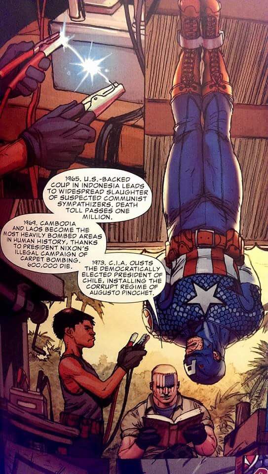 shogcorpion's tweet image. Kapten Amerika Steve Rogers udah bilang itu sejak lama