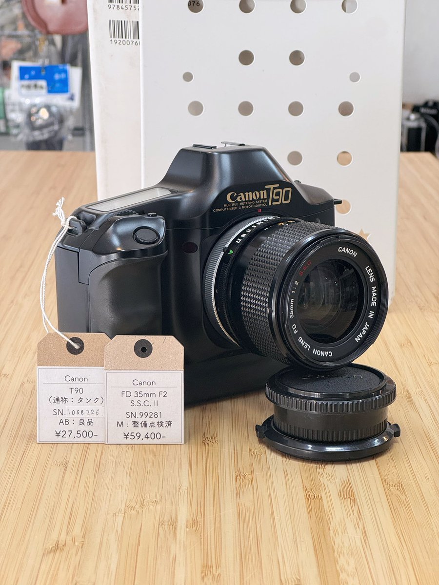 カッコ良すぎる一眼レフCanon T90もただ今20％オフ！ 描写バチバチのFD