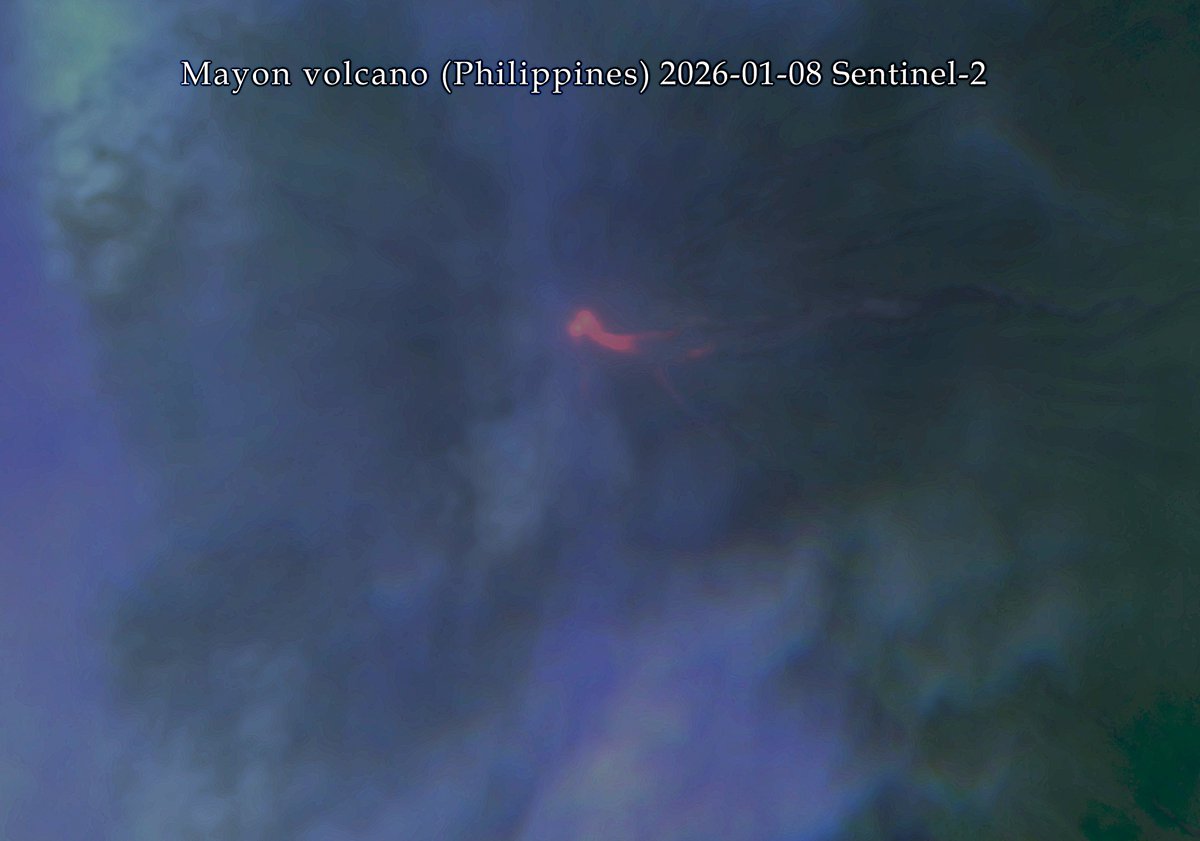 New eruption at #Mayon's summit, incandescent avalanches! 🇵🇭

🌋<a href="/volcanodiscover/">VolcanoDiscovery</a> activity update:
👉lnkd.in/d8PGqXBv

<a href="/esa/">European Space Agency</a> <a href="/ESA_EO/">ESA Earth Observation</a> <a href="/CopernicusEU/">Copernicus EU</a> <a href="/sentinel_hub/">Sentinel Hub</a> <a href="/sinergise/">Sinergise</a> <a href="/planet/">Planet</a> <a href="/Pierre_Markuse/">Pierre Markuse</a> <a href="/SmithsonianGVP/">Global Volcanism Program</a>