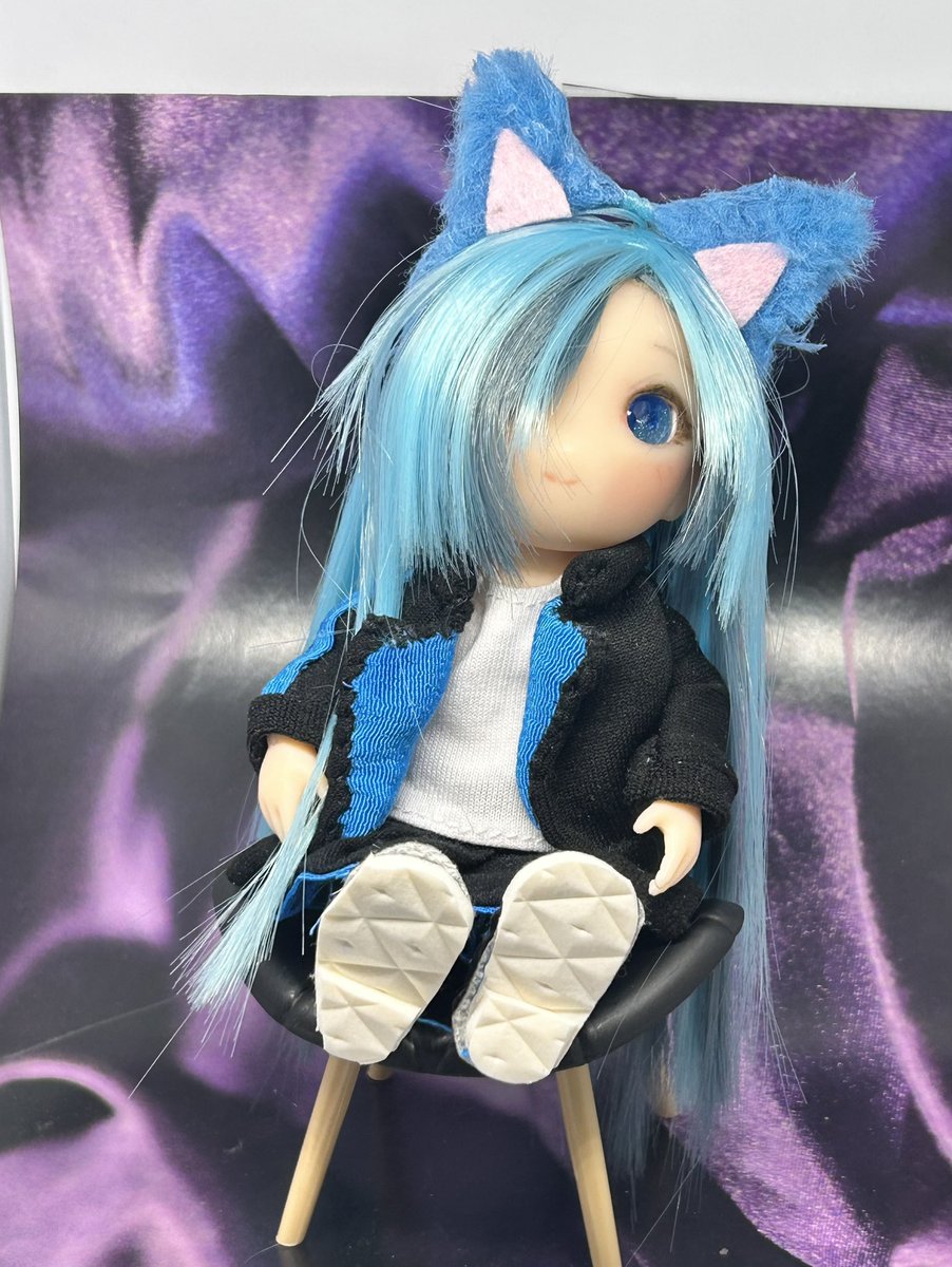 なお、うちのタマちゃんドールも生誕1周年でございます 初お披露目の時