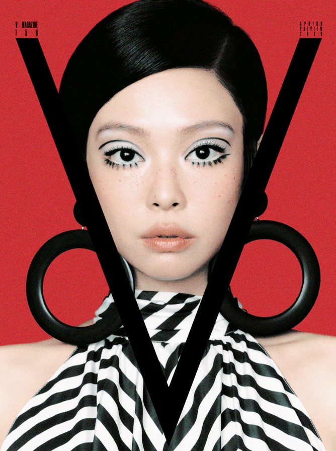 📢NEW ITEM 🎶V MAGAZINE ENGLAND DELUXE BOX SET JENNIE (BLACKPINK