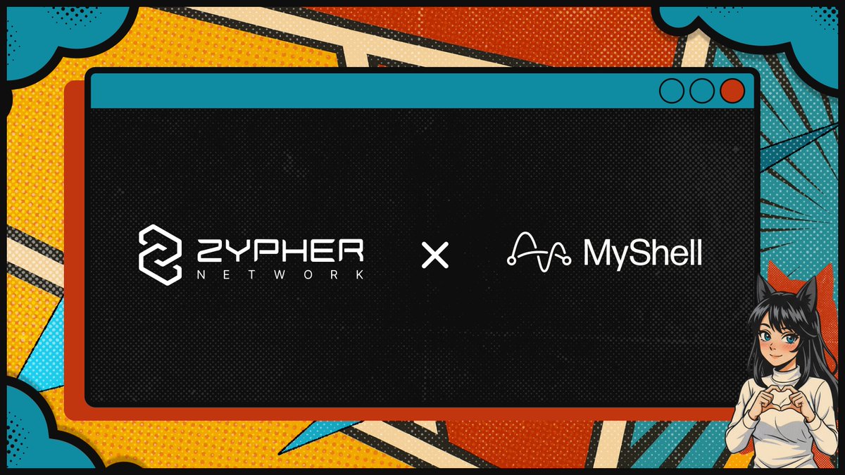 1/🧵 Zypher × MyShell: Bringing Verifiable Execution to AI Agents

We’re excited to collaborate with <a href="/myshell_ai/">MyShell.AI</a>, one of the fastest-growing and most builder-driven agent platforms in the ecosystem, to bring verifiable execution into AI agent workflows — where creators deploy,