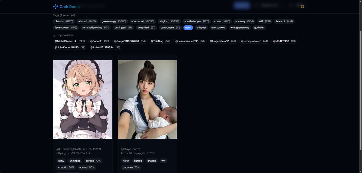 I know why you’re here.
That’s why AI tagging was added early.

Tagging is paused for now because it absolutely destroys AI credits at this scale.
My wallet is currently in recovery mode.

If people want it back and actually engage,
I’ll turn it on again and keep improving it 🤍