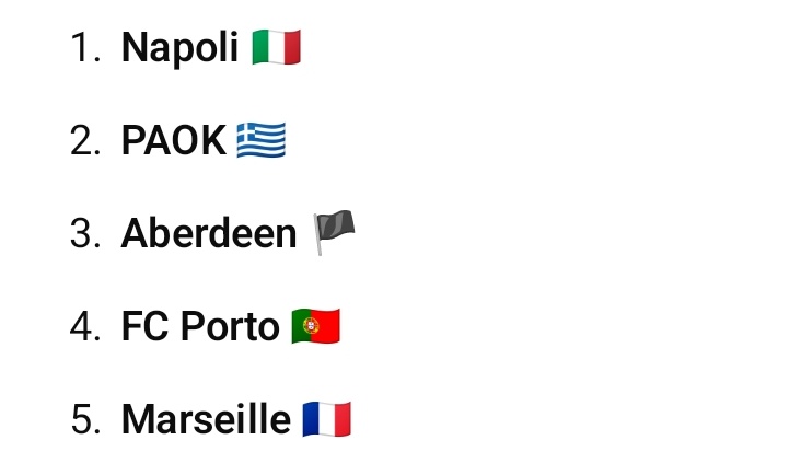 Chate sordum. Trabzon ve Trabzonspor kültürüne Avrupa'da en yakın olan takımlar bunlarmış.