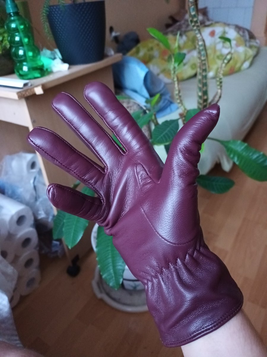 Just received some new gloves (ᵕᴗ ᵕ⁎)