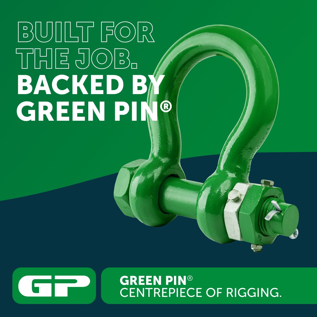 𝗕𝘂𝗶𝗹𝘁 𝗳𝗼𝗿 𝘁𝗵𝗲 𝗷𝗼𝗯. 𝗕𝗮𝗰𝗸𝗲𝗱 𝗯𝘆 𝗚𝗿𝗲𝗲𝗻 𝗣𝗶𝗻®

The Green Pin® Towing Bow Shackle delivers secure performance under extreme loads.

👉greenpin.com/en/news/introd…

#greenpin #towing #riggingsolutions #maritimeindustry #safetyfirst