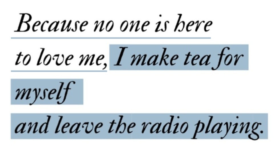 lovedropx's tweet image. from Leila Chatti's poem: "Tea", published in Missouri Review