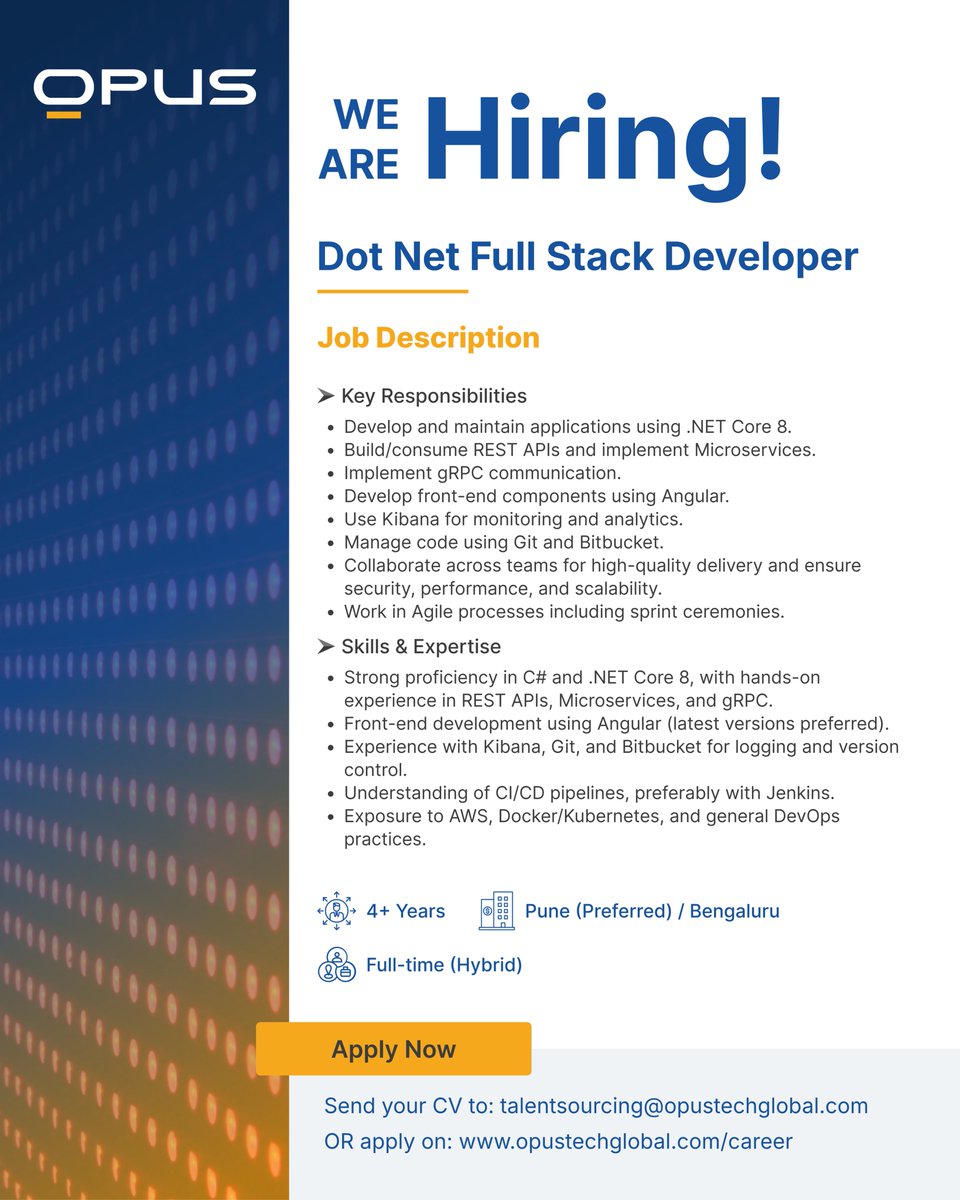 Opus Technologies tweet media