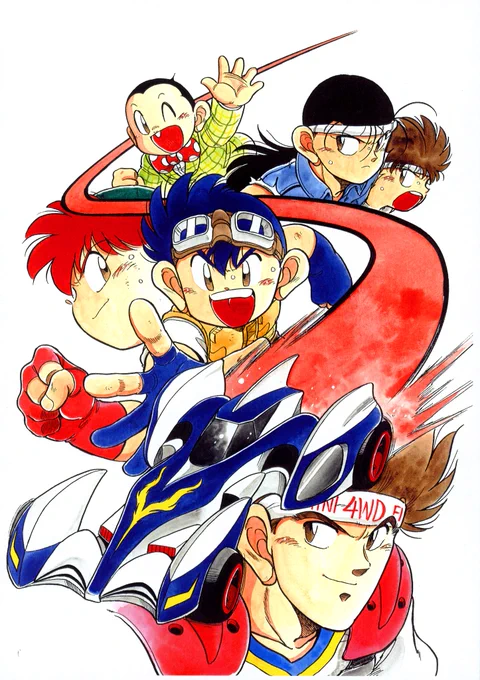 2026年はTVアニメ「爆走兄弟レッツ&ゴー!!」30周年!! そして「ドッジ弾子」アニメ放送開始も2026年! 今年はこしたてつひろ先生イヤー! #レツゴー30th