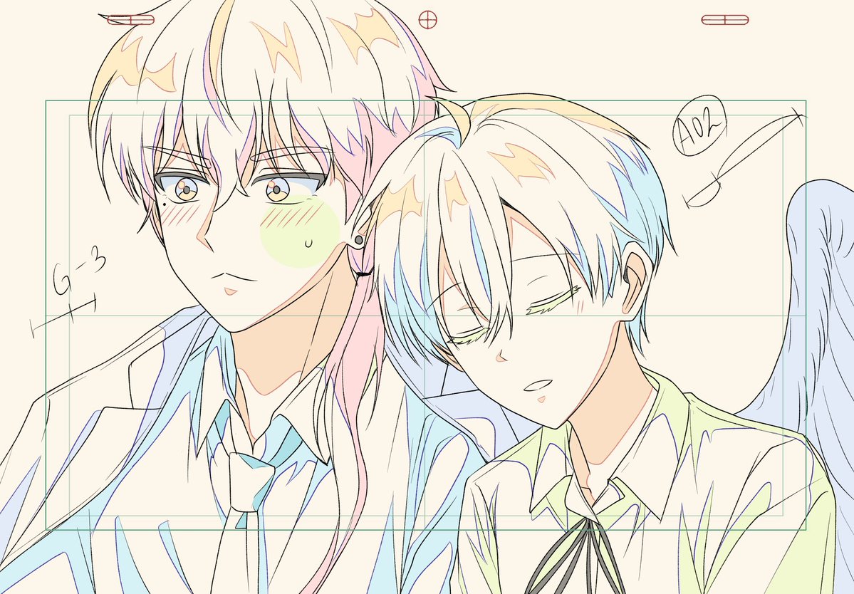 #커미션

#rt 추첨 1~2분께 무료로 페어 한장을 그려드립니다!

2인 페어가 4.5 

채팅방 입장만 가능하시다면 상시 신청 가능하오니 들어오는 즉시 신청서 보내주세요! 

open.kakao.com/o/syVAGX4h