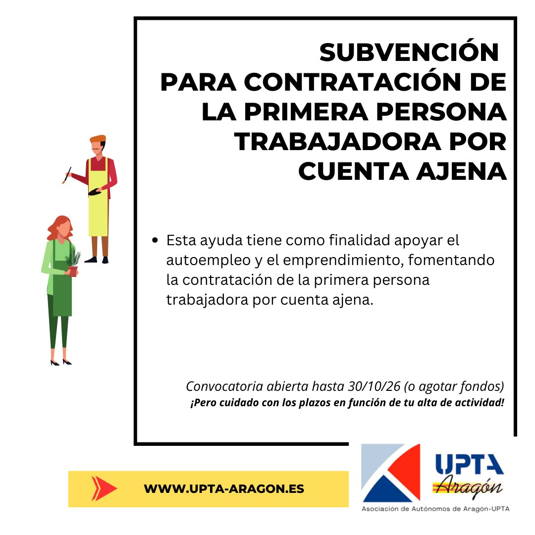 Asociación de autónomos-UPTA Aragón tweet media