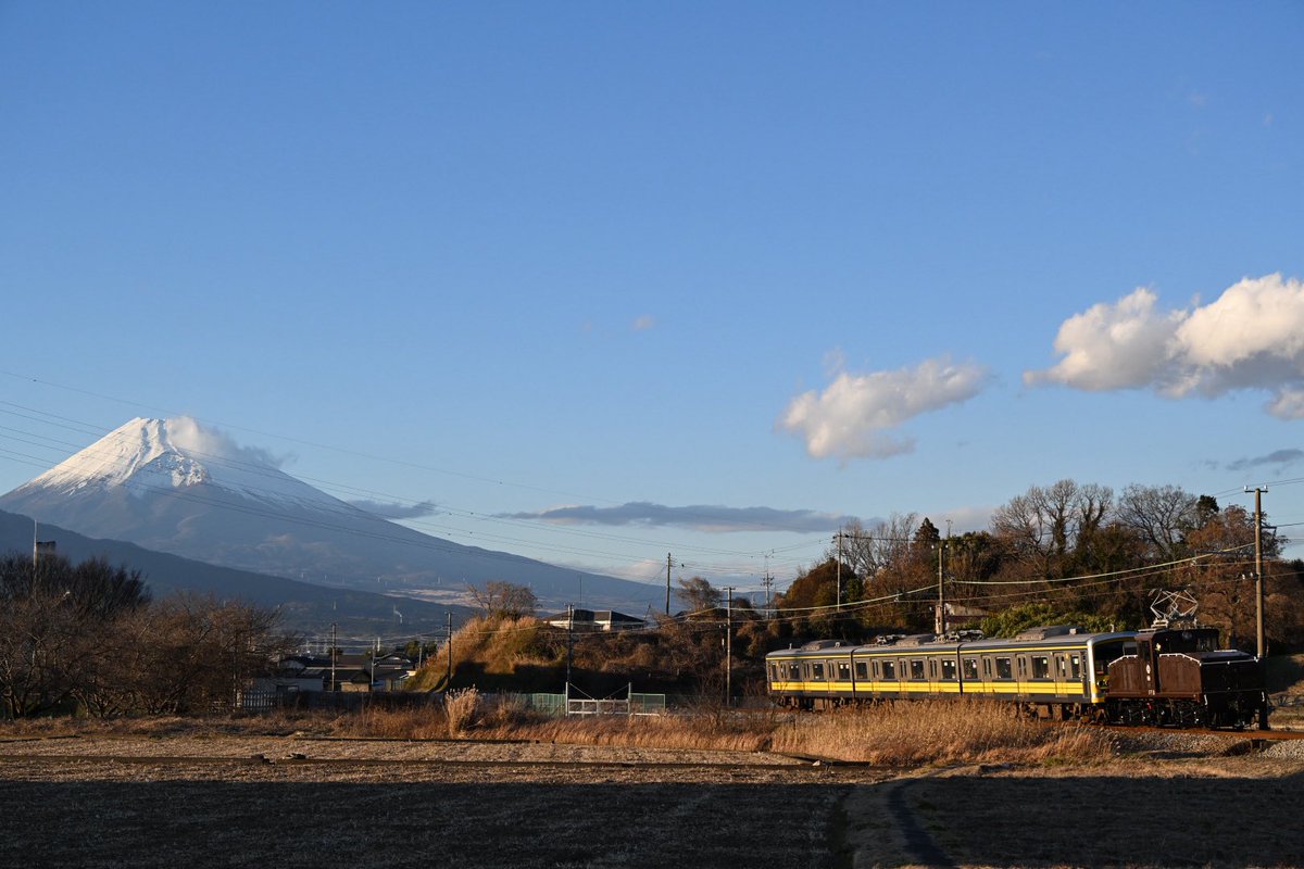 Rail710's tweet image. 2026.1.8
伊豆箱根鉄道大雄山線甲種輸送
5000系5504F