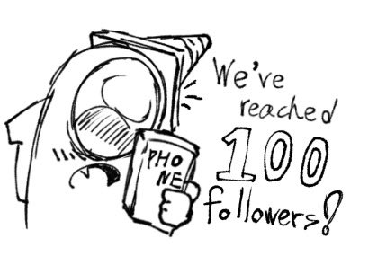 cyanImpostor's tweet photo. It's only been two days since I created the account, but I've already surpassed 100 followers! Thank you everyone!

アカウント制作してから2日しか経ってないのにフォロワーが100人を突破してた！皆ありがとうございます！ https://t.co/FjGreaSb81
