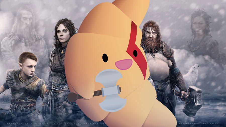 misterschaak's tweet photo. It's Thursday and you know what that means (best Excalibur impersonation) It's time for more God of War things. You know just fatherly advice from a destroyer of evil. Oh they'll probably be songs too. Live now. https://t.co/pNQ6czPD6N https://t.co/4lwz2SjSVk