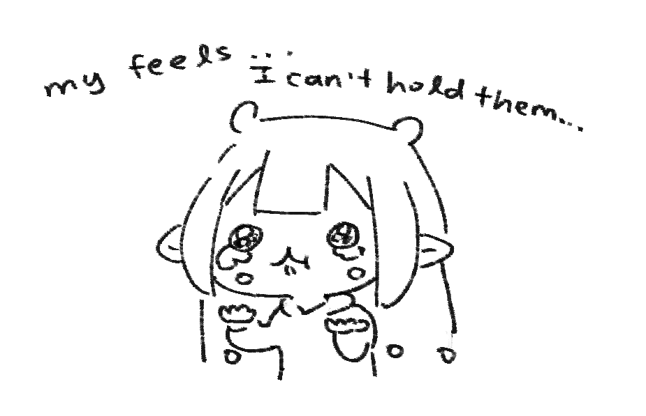 Me: I'm doing great today!!
Playlist: *Night in the Brume starts playing*
Me: