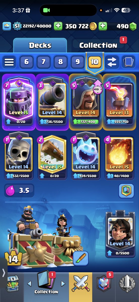 itsjcup's tweet photo. just hit 10k 🏆 using two buildings

what even is clash royale https://t.co/mnv35fG5Mk