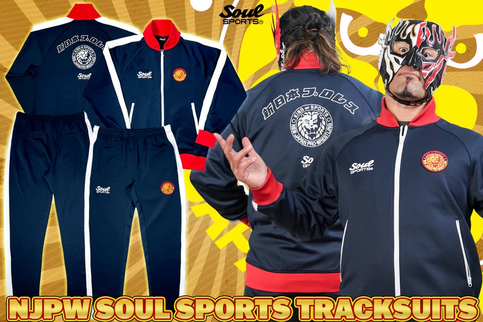 njpwglobal's tweet image. Have you ordered your 2026 tracksuits yet?

Pick a side (or all of them) and buy now!

shop.njpw1972.com/collections/tr…

#njpwshop