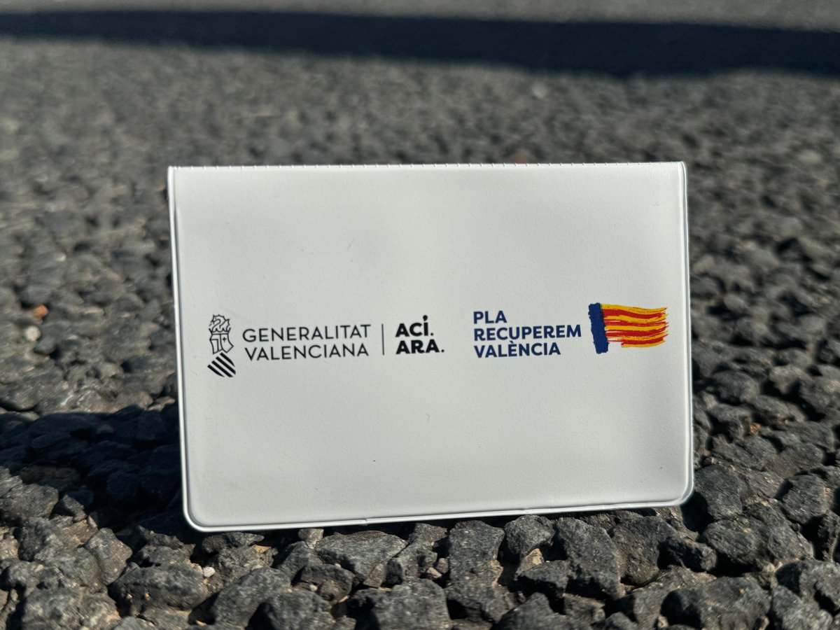 🪪🚇 La gratuidad de la tarjeta Recuperem València, para residentes de municipios afectados por la DANA, se mantiene hasta el 31 de diciembre de 2026.

ℹ️ atmv.gva.es/es/inici