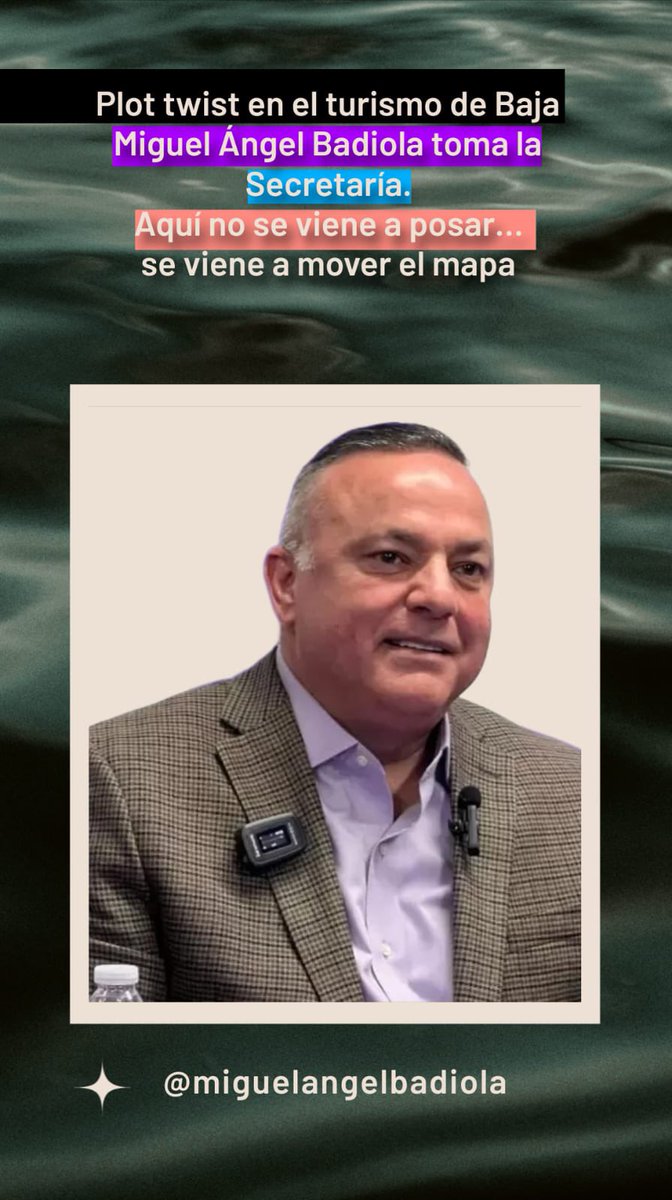 CesarIndaba's tweet image. 🔥 No es cambio… es sacudida
Turismo BC tiene nuevo timón.
👀 Míralo.

#BajaCalifornia #TurismoBC #ReelNoticias #AgendaTurística #LoQueViene