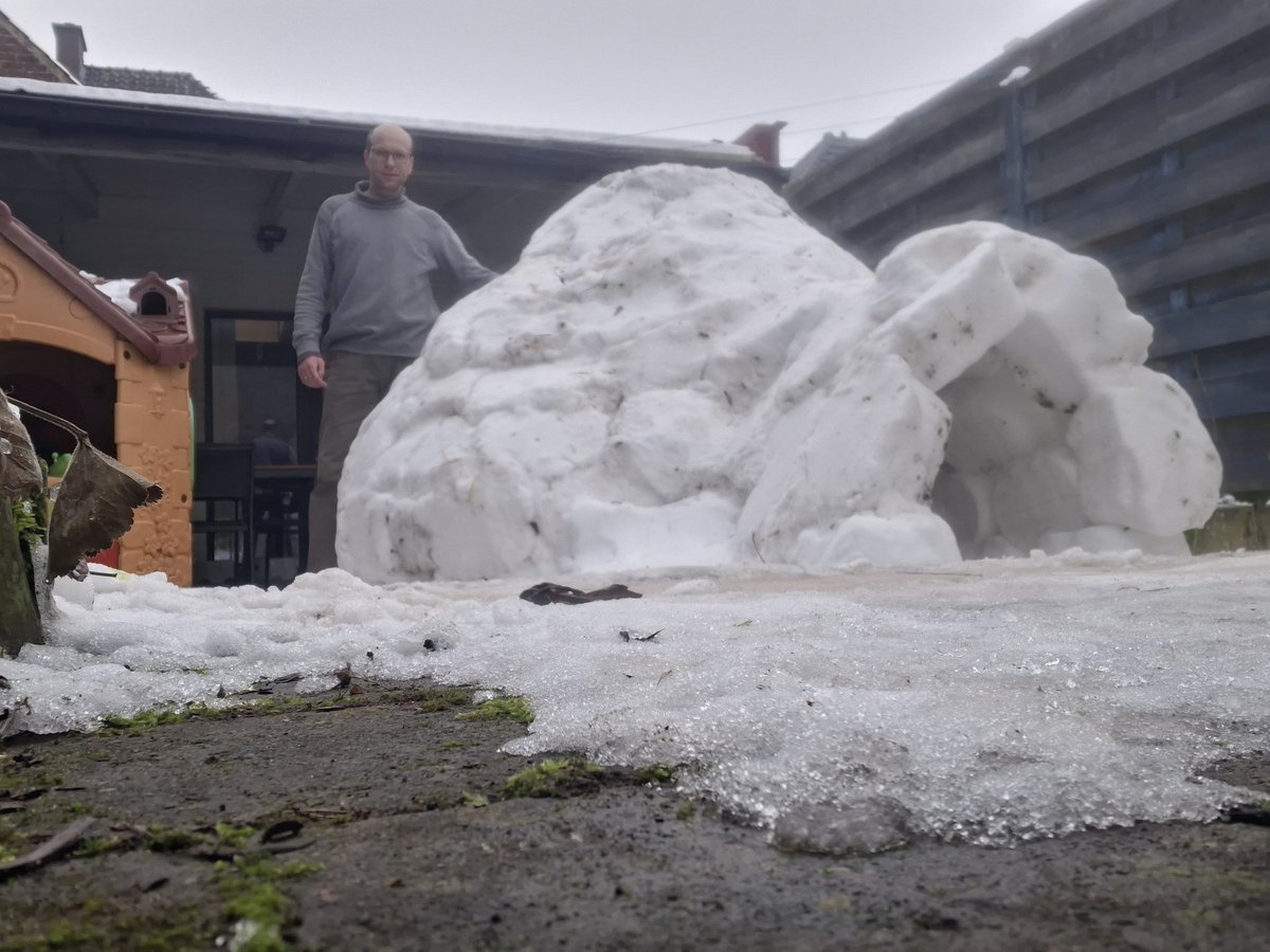 2️⃣0️⃣2️⃣6️⃣
My best wishes for everyone.
Our iglo starts to melt.
Winter seems over. 😭