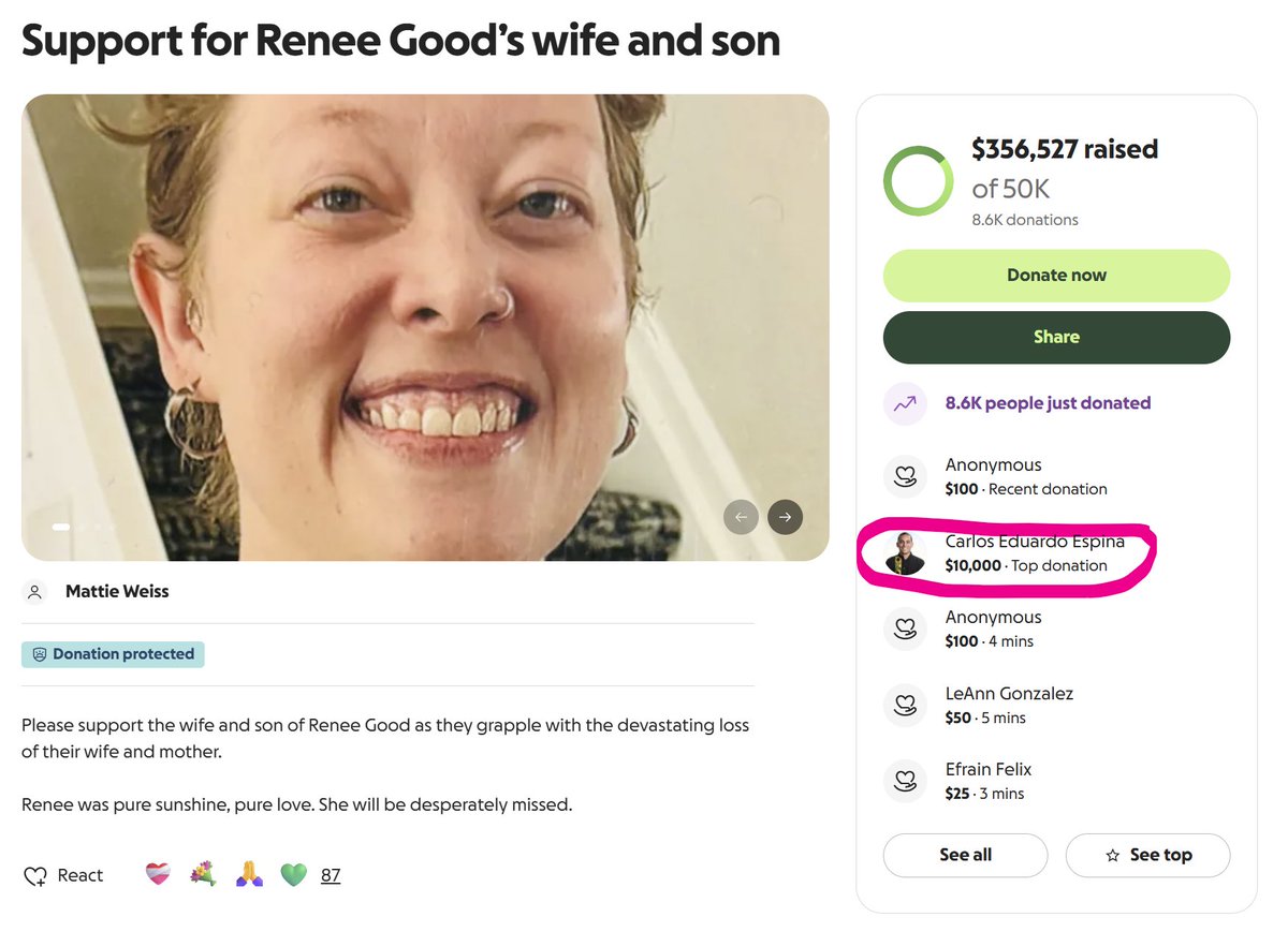 PolicePing's tweet image. 3rd worlds along with taxes are funding these protests and anger.  $10K Donation: Carlos Eduardo Espina, a Uruguayan-American social media personality and activist, based in Houston, Texas