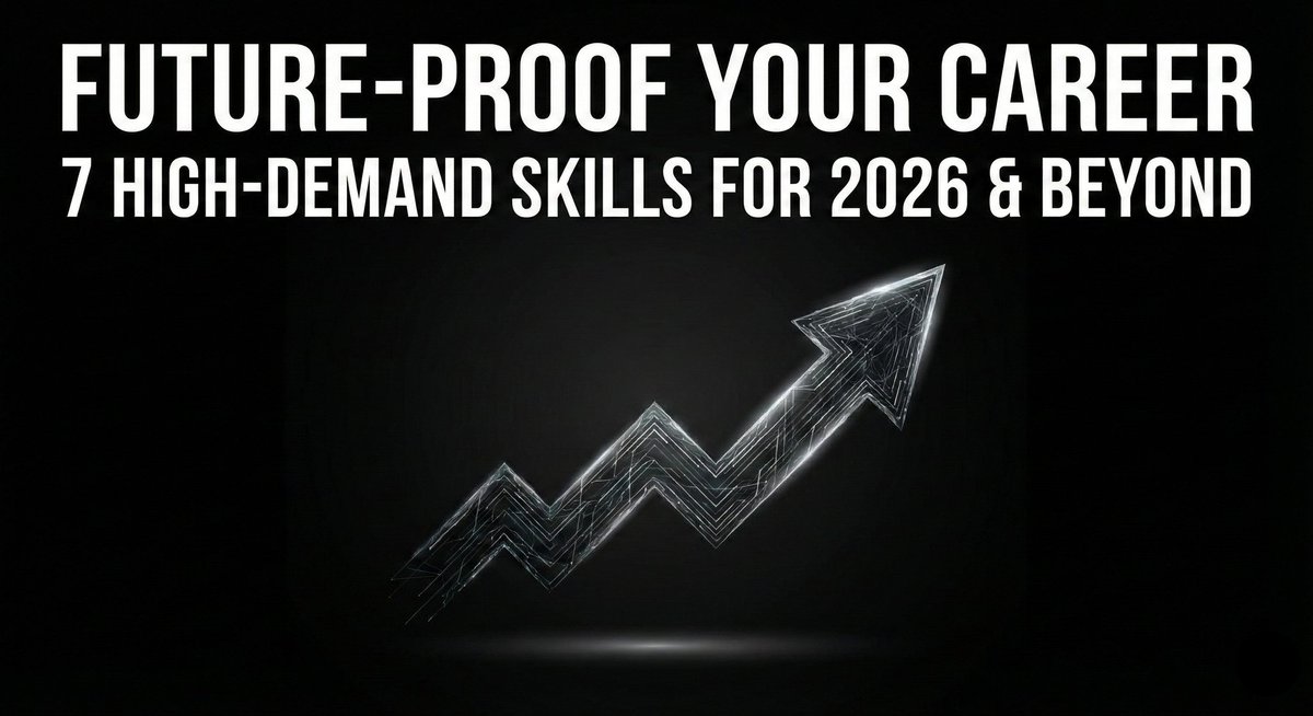 aptubjobs's tweet photo. Future-Proof Your Career: 7 High-Demand Skills for 2026 &amp; Beyond! 🔍

In a world evolving faster than ever, these skills will keep you ahead. Let's dive in!🧵

#FutureSkills #CareerGrowth #TechTrends #AIRevolution https://t.co/dpjh8l05q5