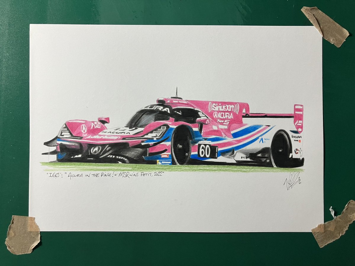 NGAutoArt's tweet image. Not a bad first week of 2026 in terms of creativity. I’ve sketched these alongside working on a commissioned piece. So happy my Iron Dames piece sold, but really do need to find homes for the others, too.

#PleaseShare #PleaseRP