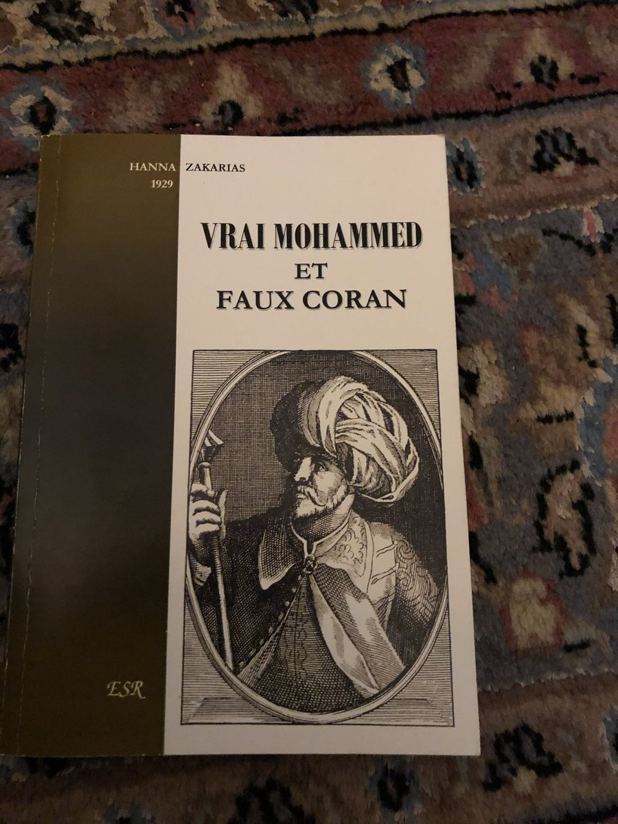 ArpegeLA1931 Je confirme! Cf Hannah Zacharias « de Moïse à Mahomet